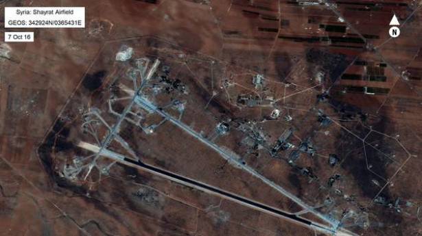 تسريب لضباطٍ بنظام الأسد يكشف تفاصيل الضربة الأميركية لمطار الشعيرات