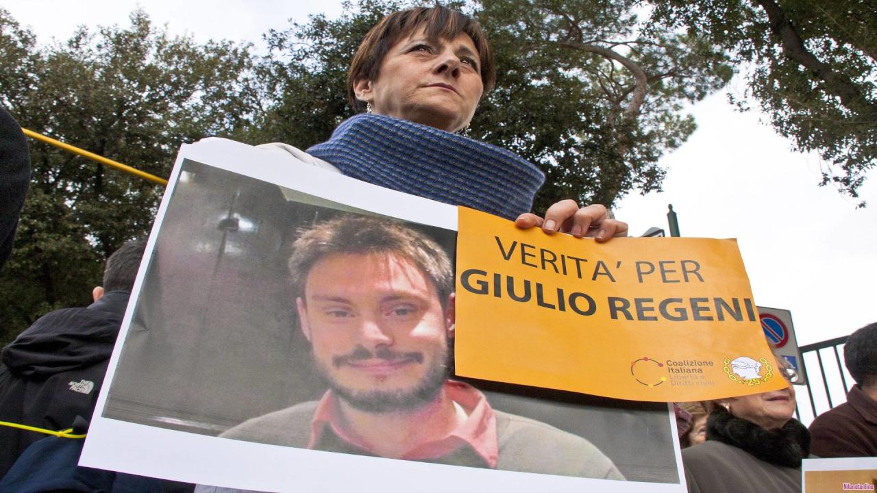 القضاء الإيطالي: رواية مصر بشأن مقتل ريجيني كاذبة وملفقة