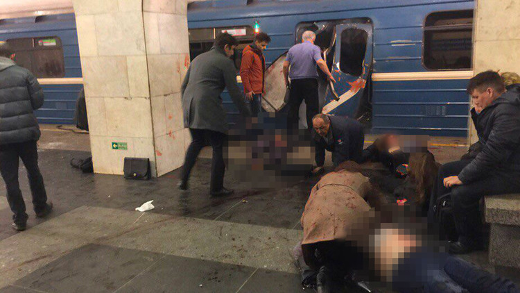 روسيا.. مقتل 10 أشخاص على الأقل بتفجير في مترو أنفاق سان بطرسبورغ