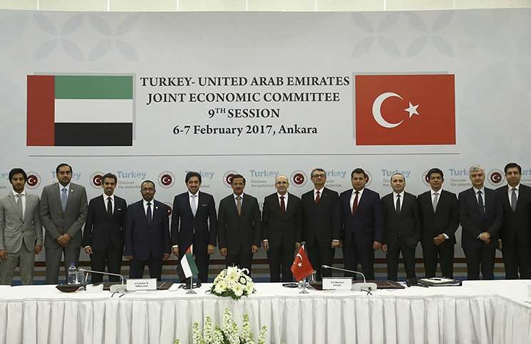تركيا والإمارات توقعان مذكرة لتأسيس مجلس أعمال مشترك
